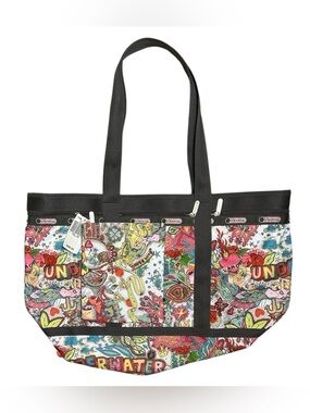 Vintage LeSportsac x Tokidoki NWT 2006 Underwater Mermaid Print Tote